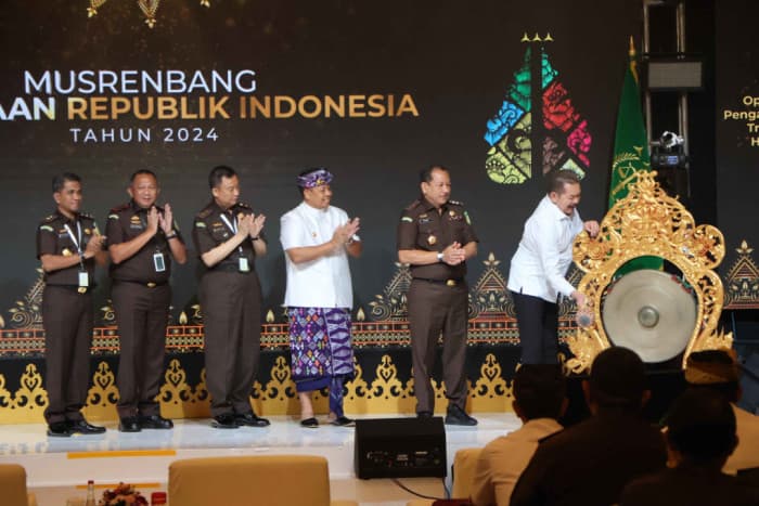 Jaksa Agung Buka Musrenbang Kejaksaan RI 2024 di Bali