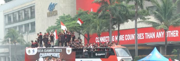 Victory Parade: PSSI Chairman Apologized for Traffic