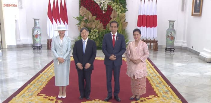 Presiden Jokowi Terima Kaisar Naruhito di Istana Bogor, Dilanjutkan Menanam Pohon Gaharu