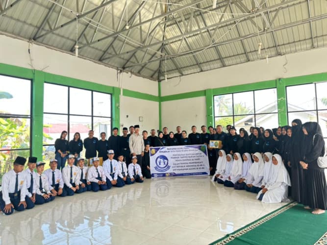 PTUN Bengkulu Salurkan Bantuan ke Pondok Tahfidz Yatim dan Duafa