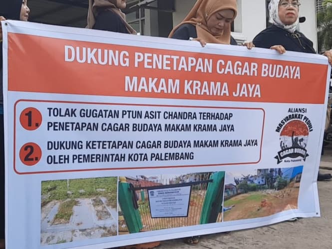 Makam Tokoh Sejarah Palembang Dirusak, Aliansi Desak Penegakan Hukum
