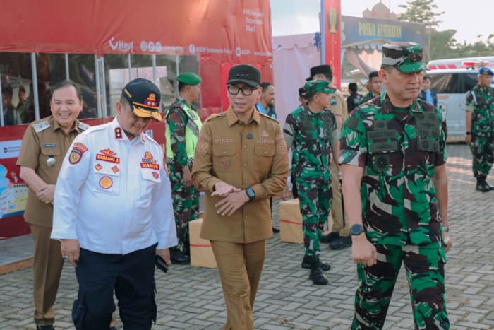 Gubernur Lampung Tinjau Kesiapan Pengamanan Mudik Pelabuhan Bakauheni