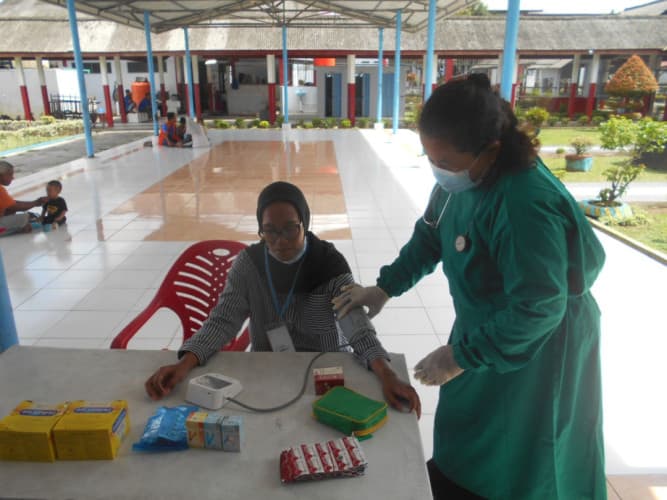 Lapas Kelas IIA Tanjungpinang Cek Kondisi Kesehatan WBP