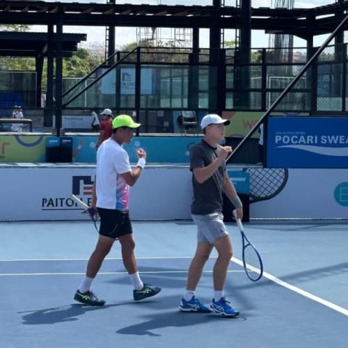 Anthony Susanto/Alexander Chang Jaga Asa Juara di M-25 Bali