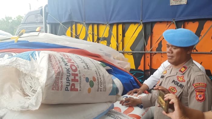 Polisi Amankan 50 Ton Beras Oplosan untuk Program Bansos di Majalengka