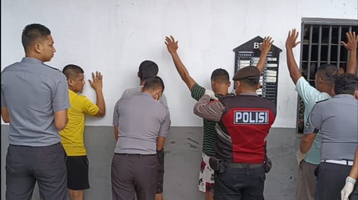 Rutan Dumai Gelar Razia untuk Cegah Peredaran Barang Terlarang