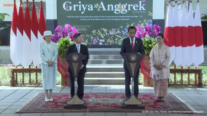 Presiden Jokowi Usai Terima Kunjungan Kaisar Jepang: Saya Merasa Sangat-Sangat Terhormat