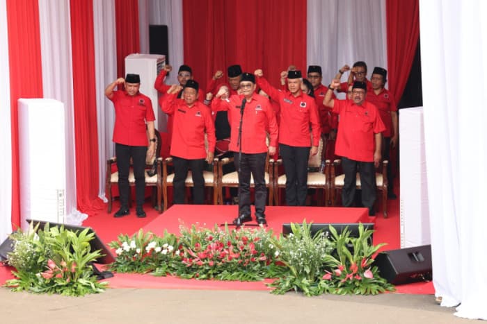 PDI Perjuangan Gelar Upacara Peringatan Hari Lahir Pancasila di Lenteng Agung