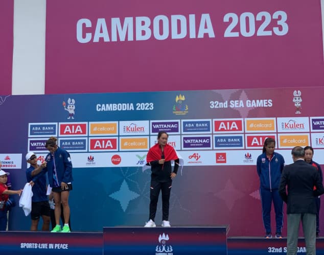 SEA Games 2023 Kamboja: Petenis Priska Madelyn Sumbangkan Emas untuk Indonesia