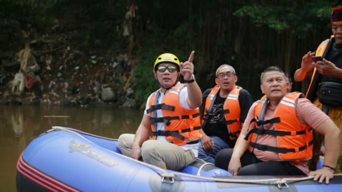 Ukur Tingkat Kerealistisan Water Way di Sungai Jakarta, RK: Ketika Itu Memungkinkan, Kami Realisasikan