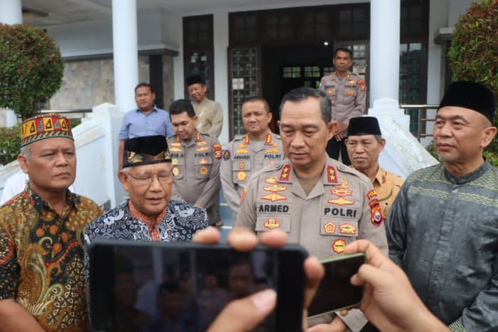 Kapolda Sambangi Kantor MUI Bahas Stabilitas Keamanan Agar Tetap Kondusif Di Bengkulu