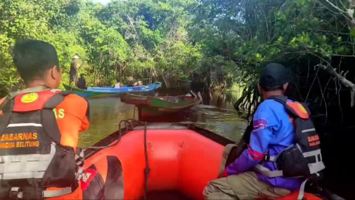 Nelayan Serdang Bangka Selatan Hilang Di Sungai