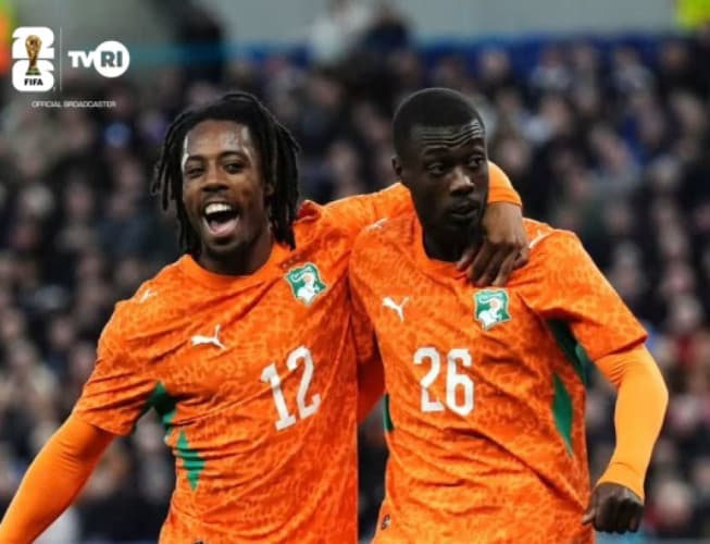 Gol Tunggal Nicolas Pepe Bawa Pantai Gading Kalahkan Skotlandia