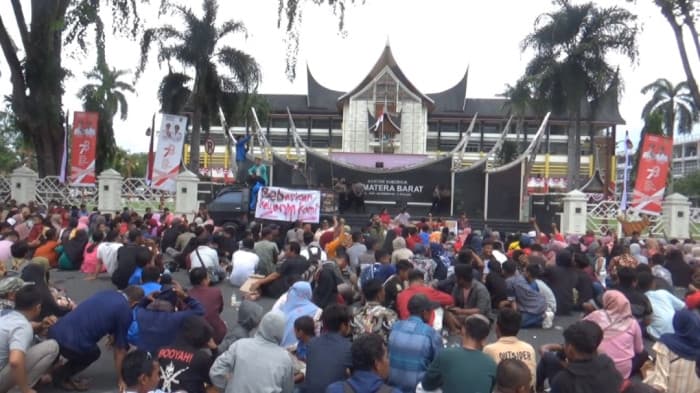 Aksi Damai Warga Pasaman Barat, Tuntut Konflik Agraria Diselesaikan