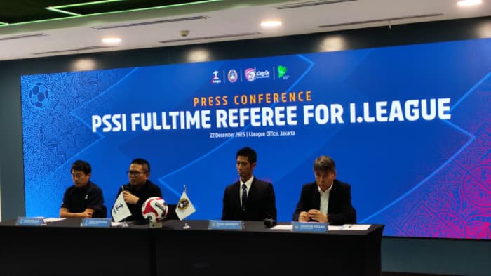 Wasit Jepang Yudai Yamamoto Full-time di I.League Bawa Standar J.League