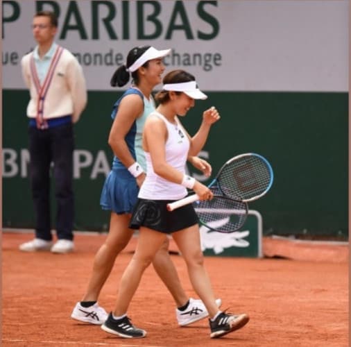 Pertama Kali Berpasangan dengan Miyu Kato, Aldila Melaju ke Babak Kedua Perancis Terbuka 2022