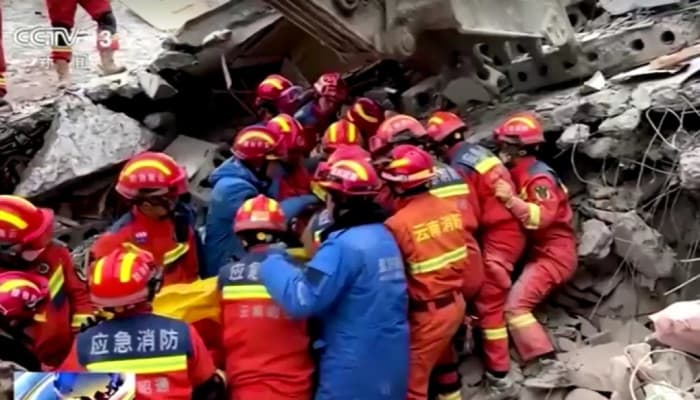 24 Korban Longsor di Tiongkok Masih Belum Ditemukan