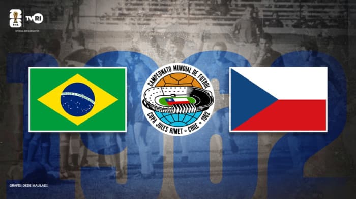 Lewat Final Suam-Suam Kuku Piala Dunia 1962, Brasil Pertahankan Gelar