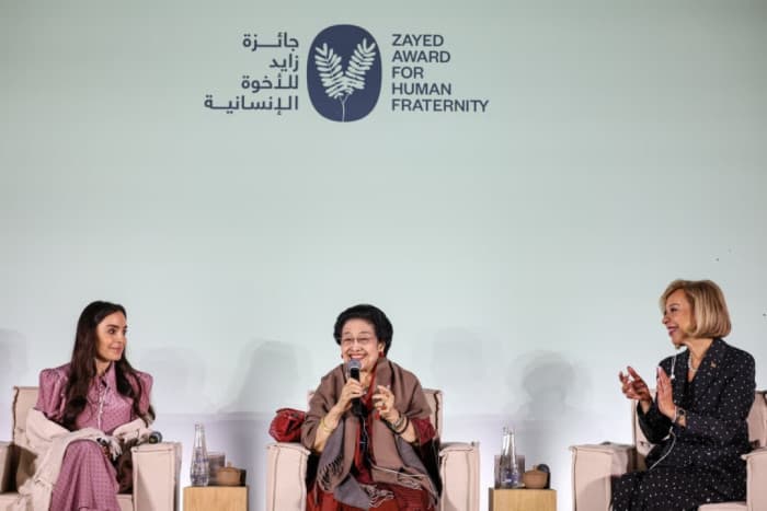 Megawati dan Putra Mahkota Abu Dhabi Bahas Riset
