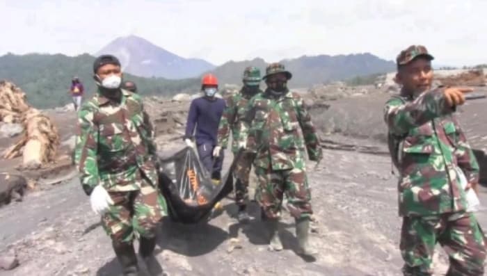 Korban Erupsi Semeru Tinggal Tengkorak Ditemukan di Aliran Sungai Leprak