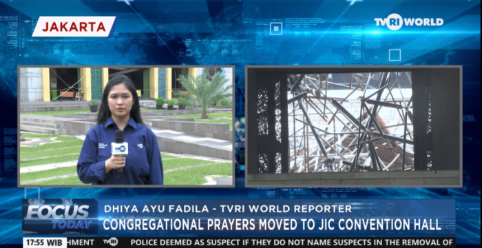 Congregational Prayers Moved To JIC Convention Hall