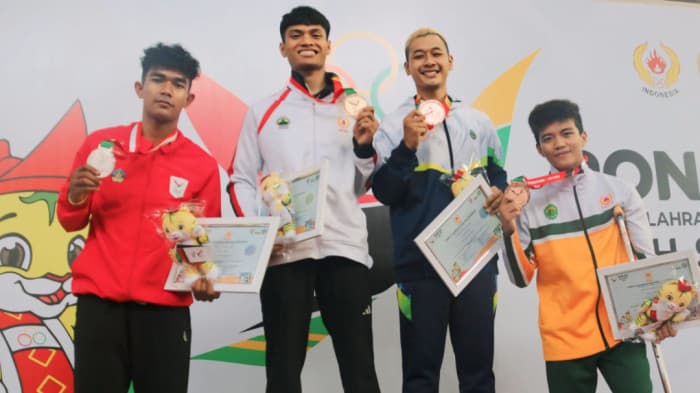 Kontingen Jawa Barat Hattrick Juara Umum Pencak Silat di Ajang PON