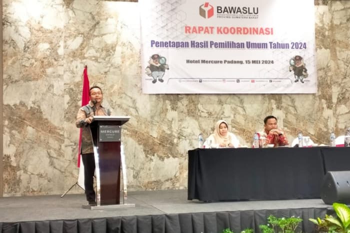 Bawaslu Sumbar: 5 Sengketa Hasil Pemilu 2024 masih Diproses di MK