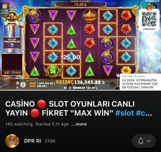 YouTube DPR RI Diretas Dengan Tampilan Live Judi Slot, Ini Penjelasan DPR
