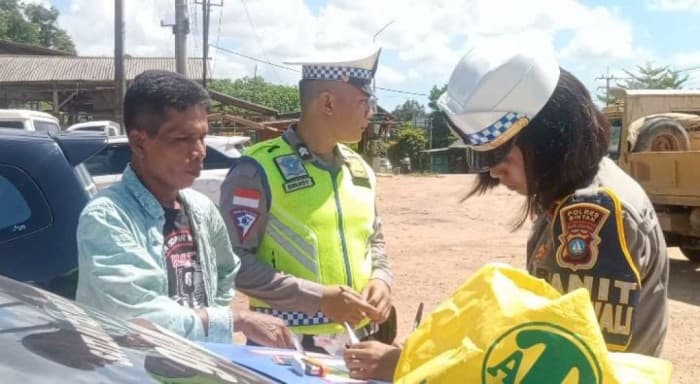 Tilang Manual Kembali Diberlakukan di Riau