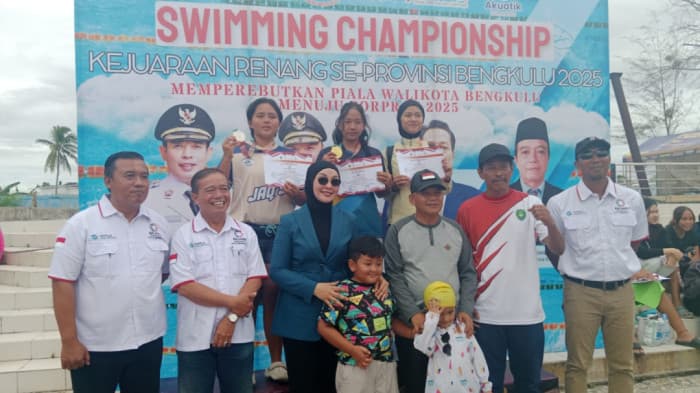 Bengkulu Gelar Swimming Championship 2025