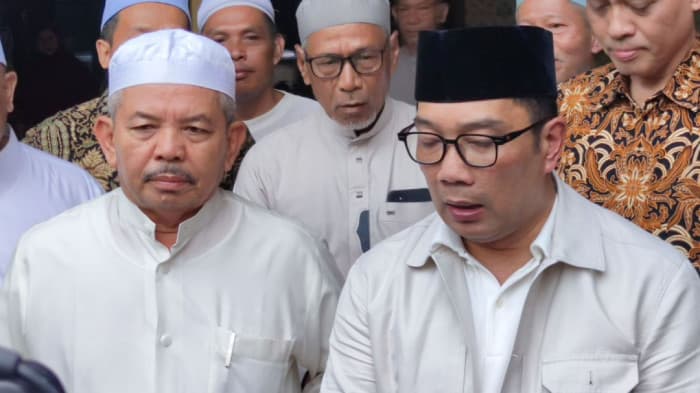 Jelang Debat Pilkada di Jakarta, RK Kunjungi Kiai Ponpes Darul Islah